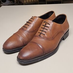 Boot New York Brandon 2 cap toe leather oxford casual dress shoes size 11